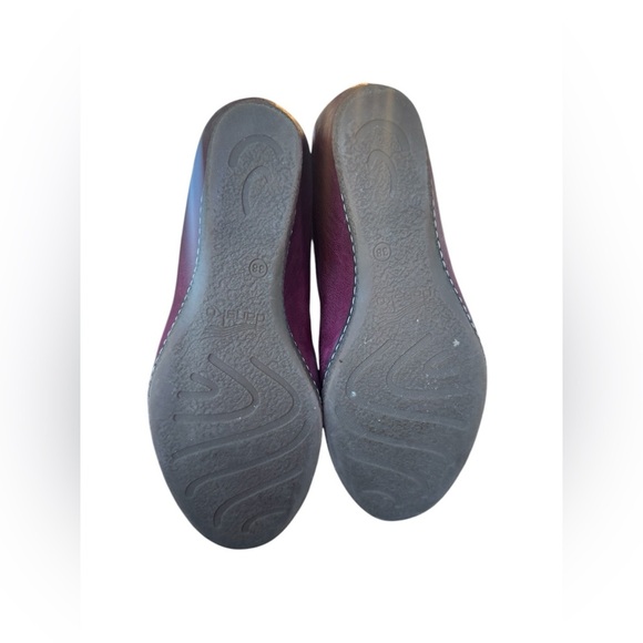 Women's Dansko Purple Wedge Pump Shoe Loafer Liliana Leather Size 38 - Picture 7 of 12